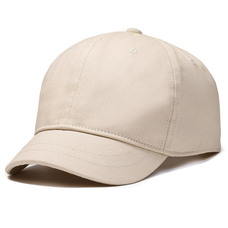 Wholesale Cotton Big Head Circumference Enlarged and Deepened Men's High Top Baseball Cap