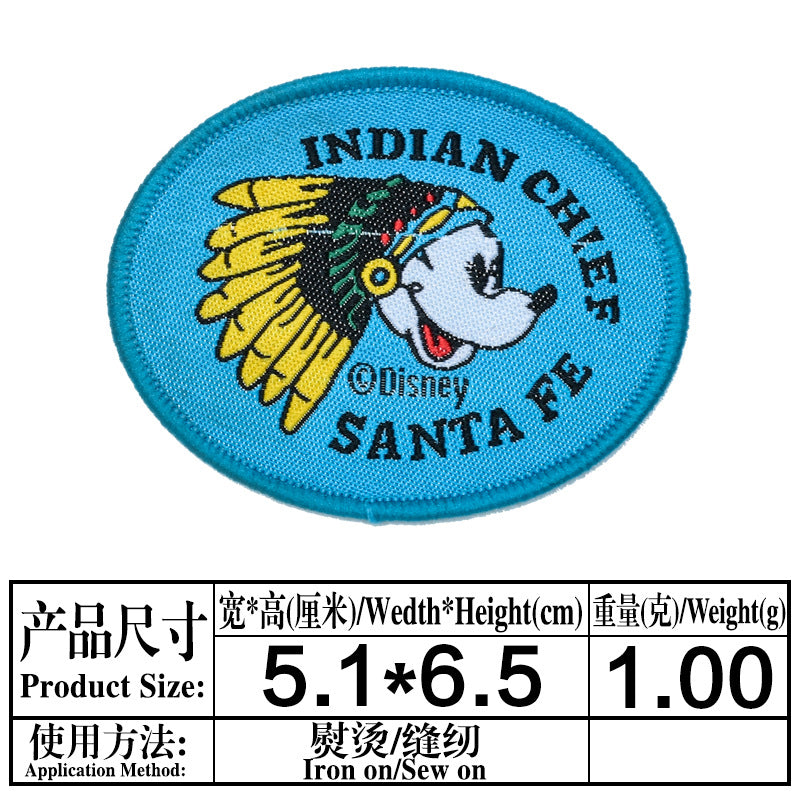 Wholesale Campus-themed badge DIY Patches