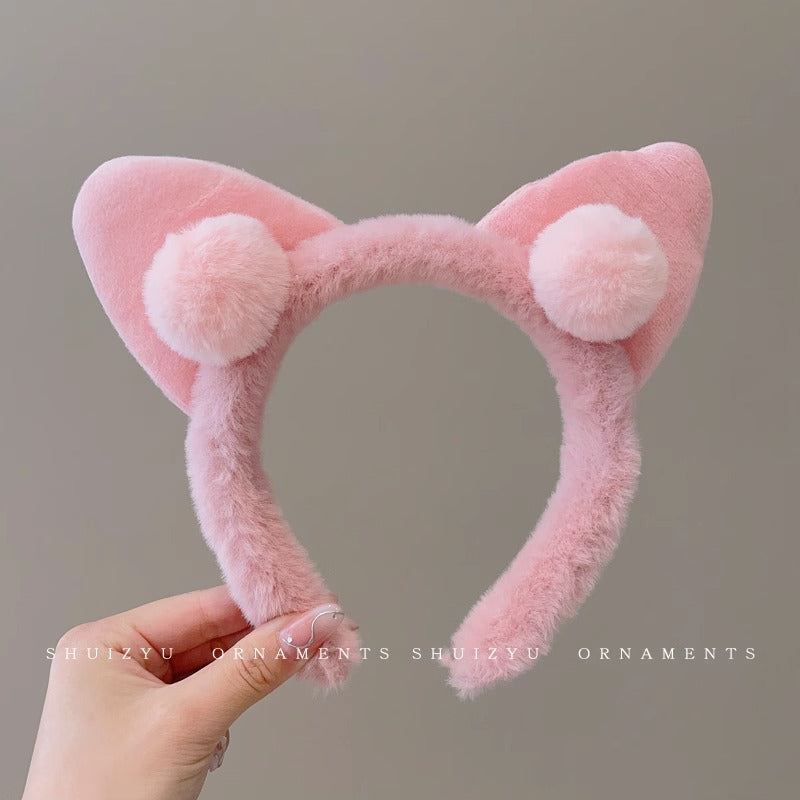 Wholesale 2023 Anti-slip Hairpin Plush Hairband