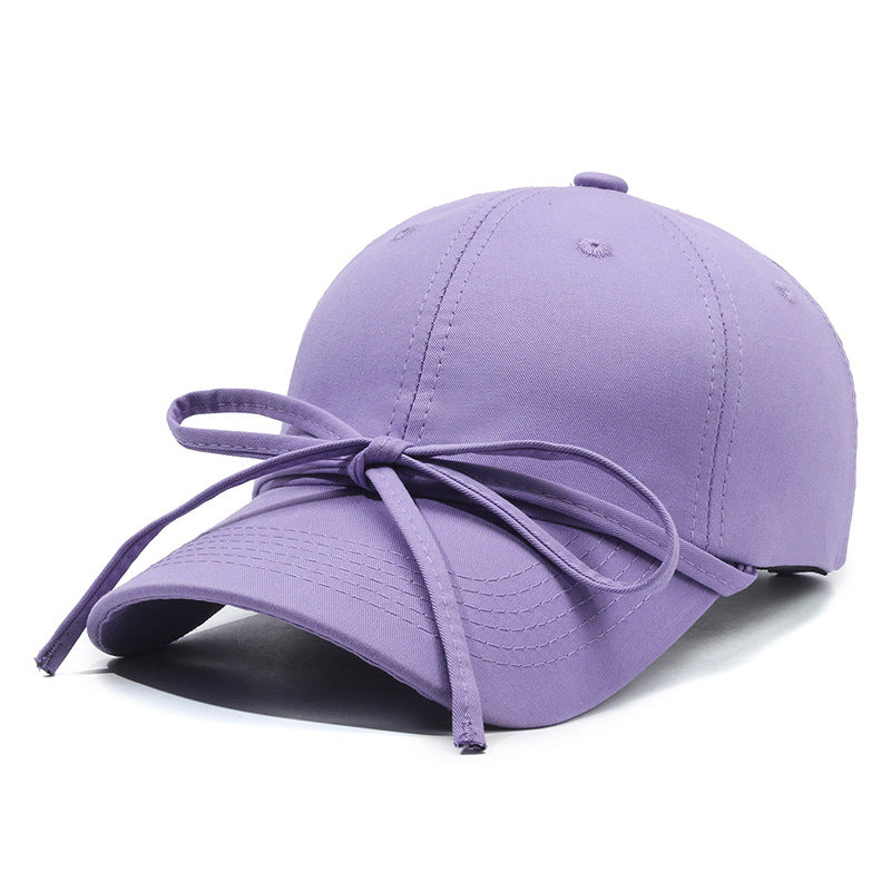 Wholesale Cute Ribbon Bow Baseball Cap
