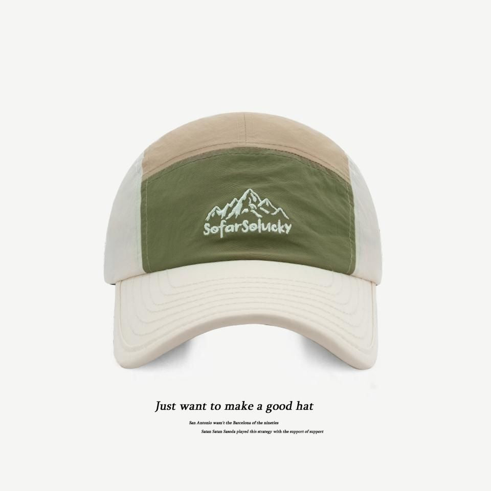 Wholesale Mountain Letter Embroidery Sun Visor Quick-drying Baseball Cap