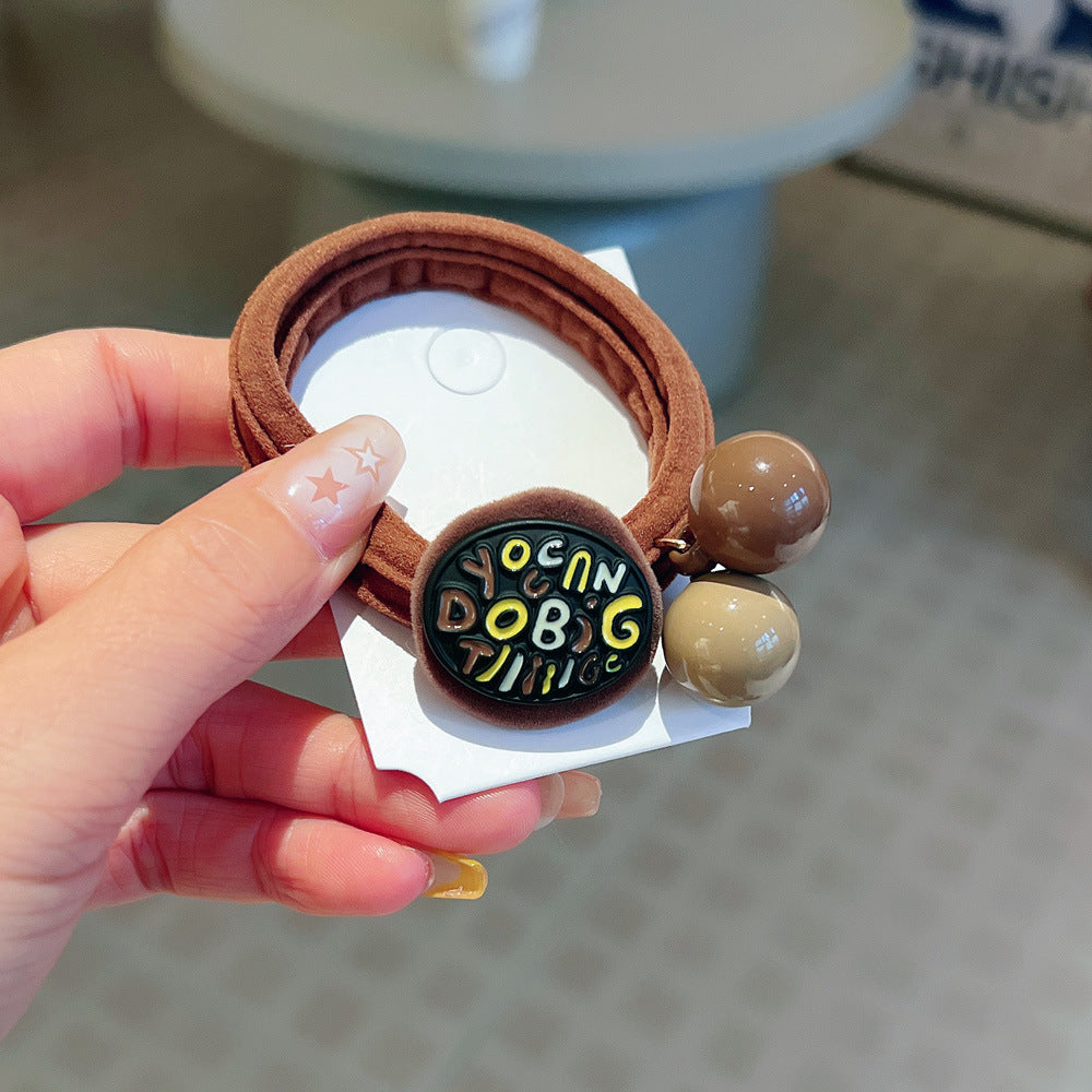 Wholesale Colored Alloy Letter Love Towels and Hair Ropes