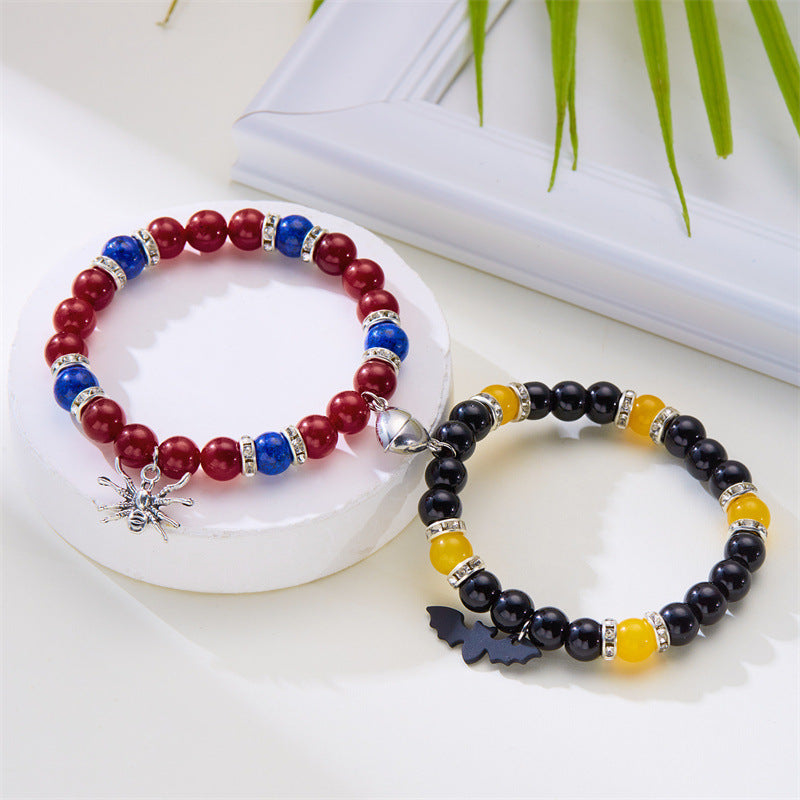 Wholesale  Bat Heart Magnetic Bracelet