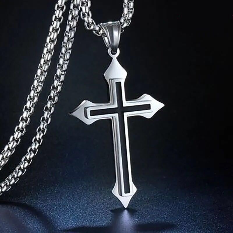 Wholesale Diamond Cross Necklace Sweater Chain