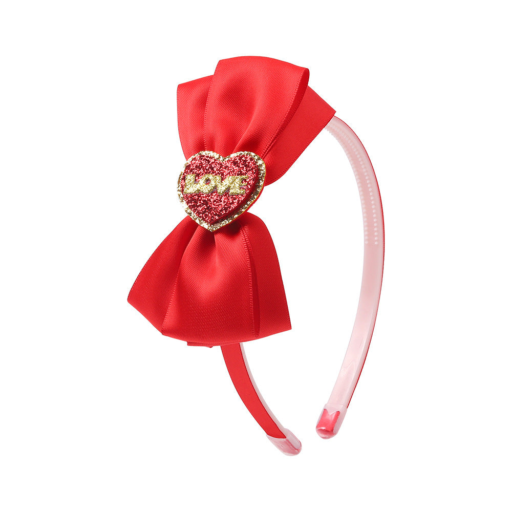 Wholesale Valentine's Day bow party headband hair accessories headdress