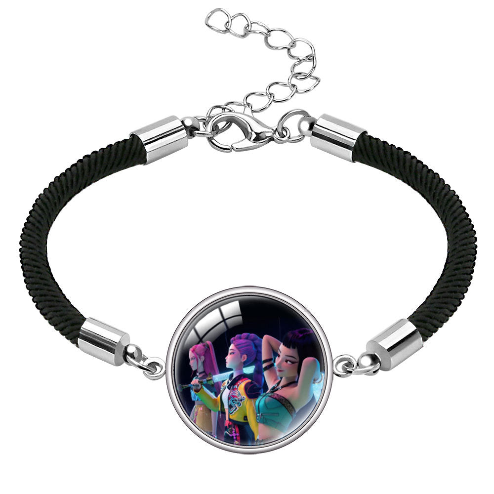 Wholesale Gemstone Bracelet Cartoon Character Multi Color Rope Bracelet