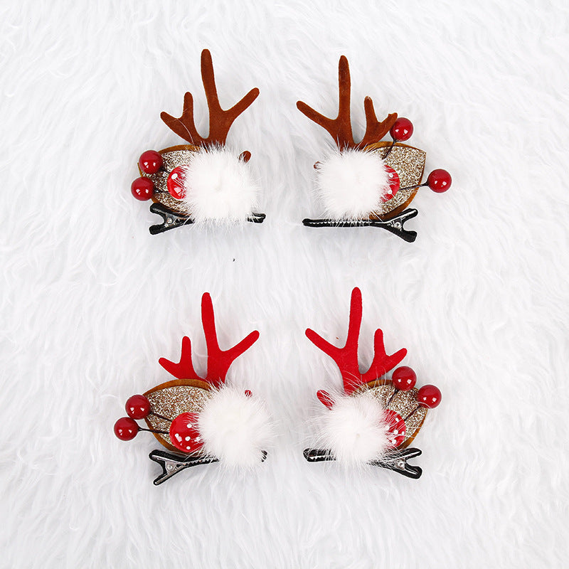 Wholesale Christmas Decoration Hair Clips