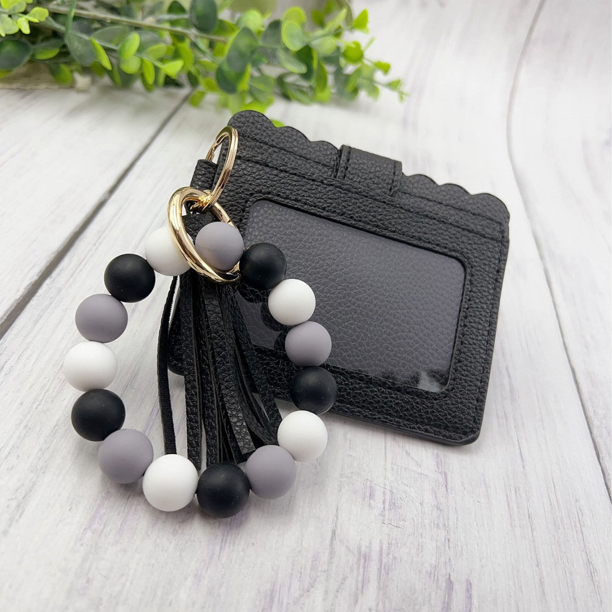 Wholesale Silicone Bead Bracelet Card Bag Solid Color Silicone Bead