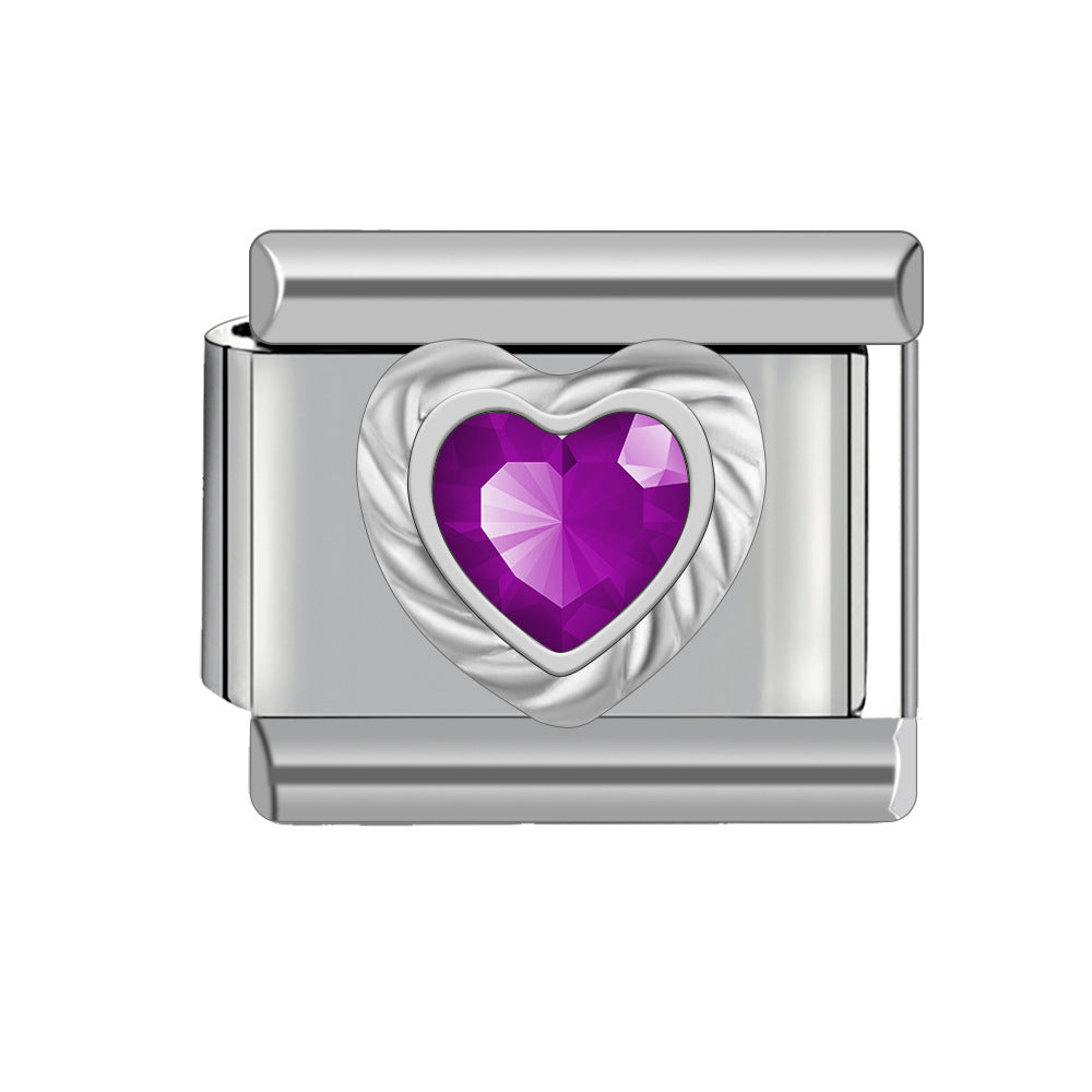 Wholesale Italian Charm Bracelet 9mm DIY Spliced Detachable Cute Pattern Combination Bracelet