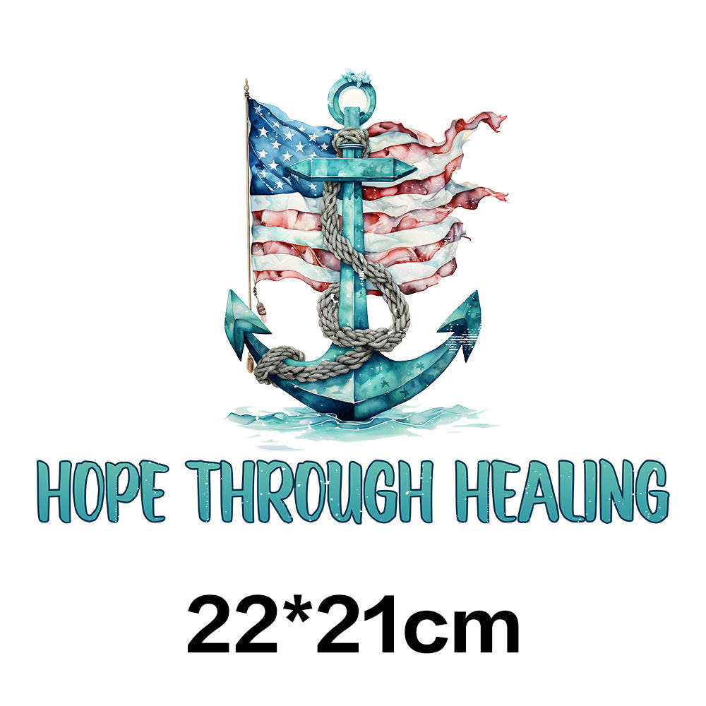 Wholesale Veteran  Letters UV DTF Ready To Press Transfers Wraps