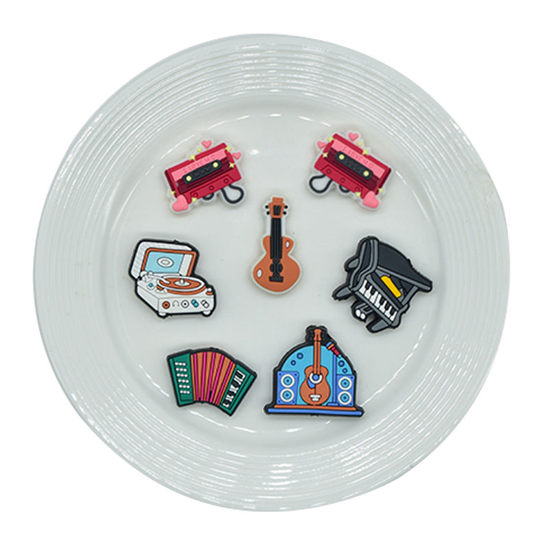 Wholesale Random 100pcs  Musical instruments Music  Focal Beads