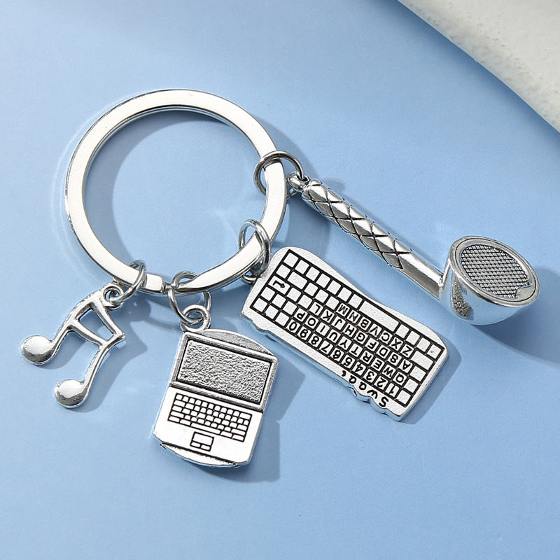Wholesale 10PCS Metal Medical School Bag Keychain