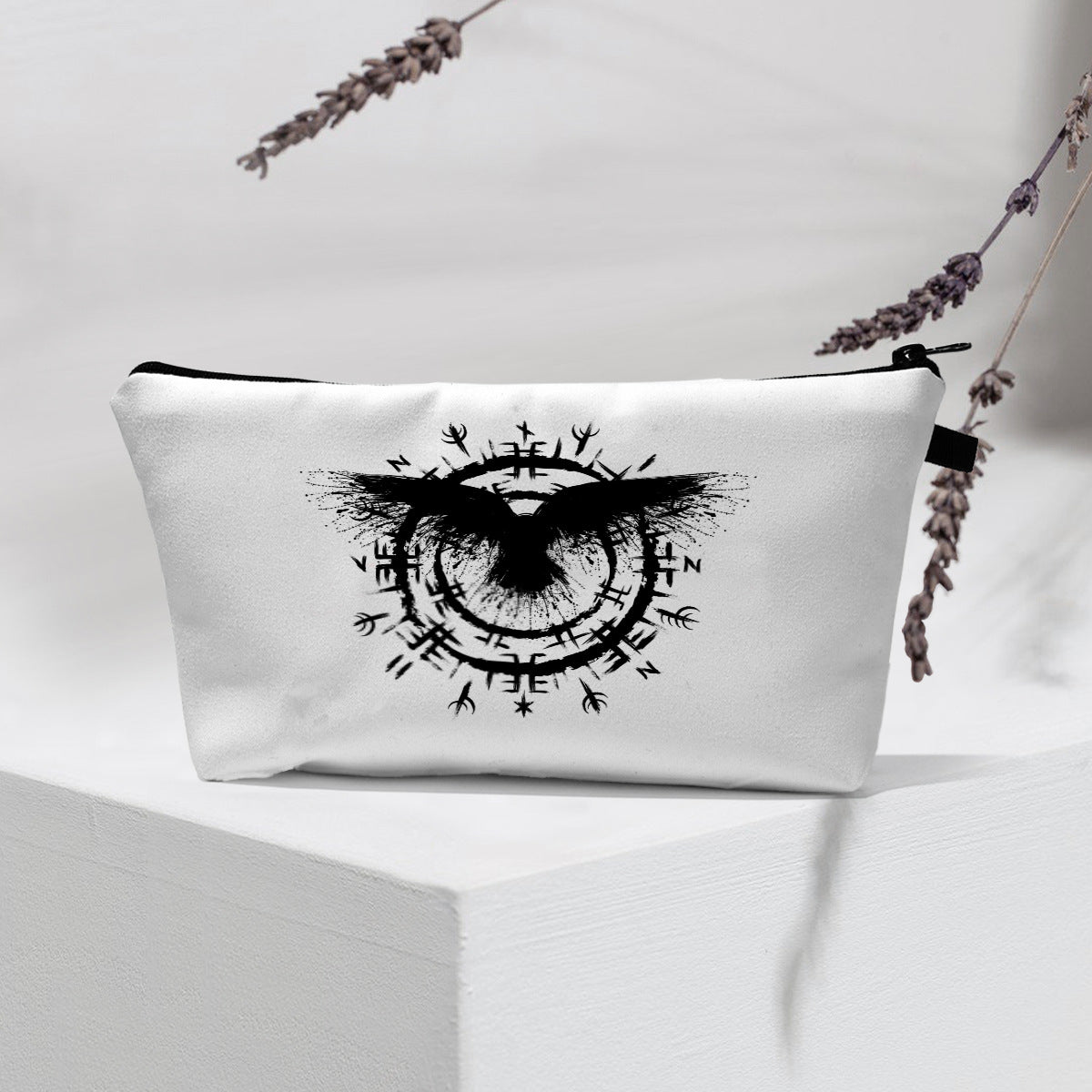 Wholesale Devil Eye Printed Pattern Polyester Cosmetic Bag