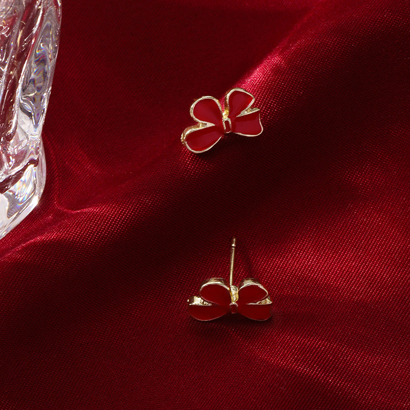 Wholesale Christmas snowflake candy bell reindeer earrings