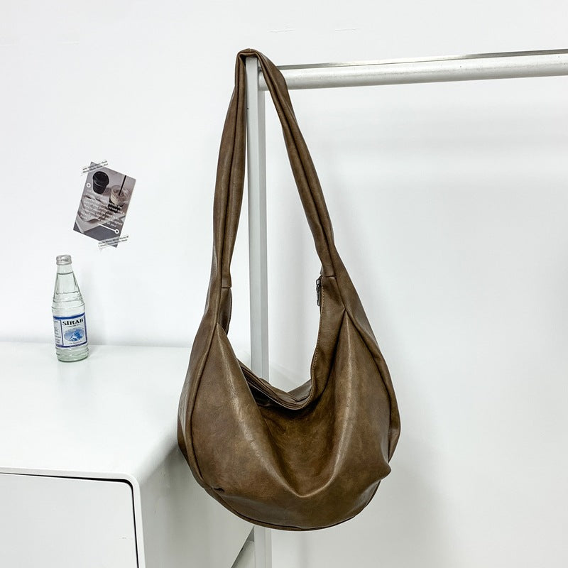 Wholesale Retro men's and women's shoulder messenger bag large capacity tote bag