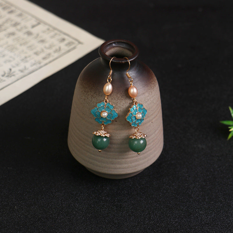 Wholesale Vintage court style ethnic antique earrings