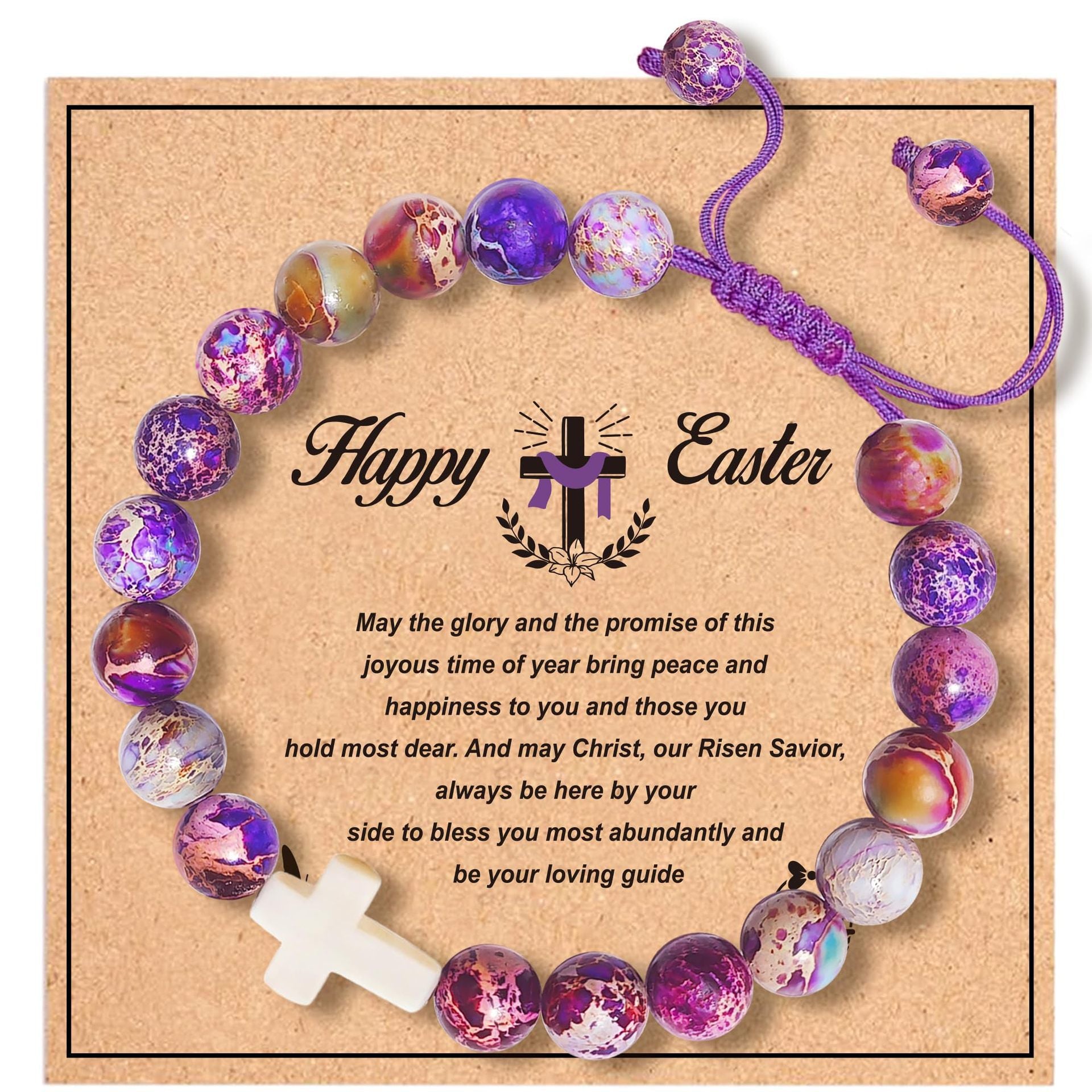Wholesale Colored Beaded Cross Miyuki Bracelet