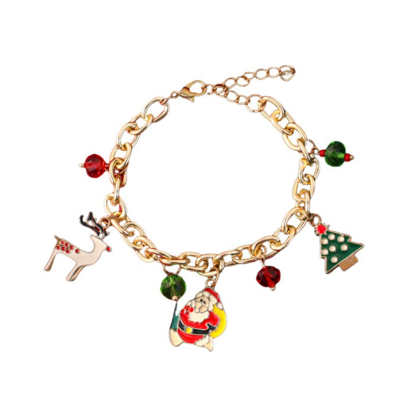 Wholesale Reindeer Snowman Bracelet