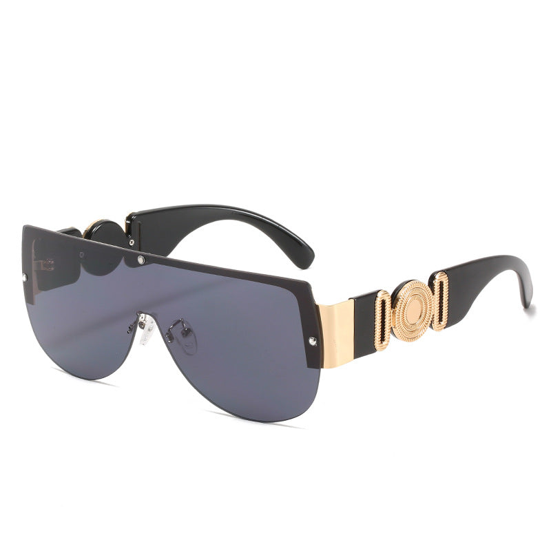 Wholesale One-piece Large Frame Sunglasses