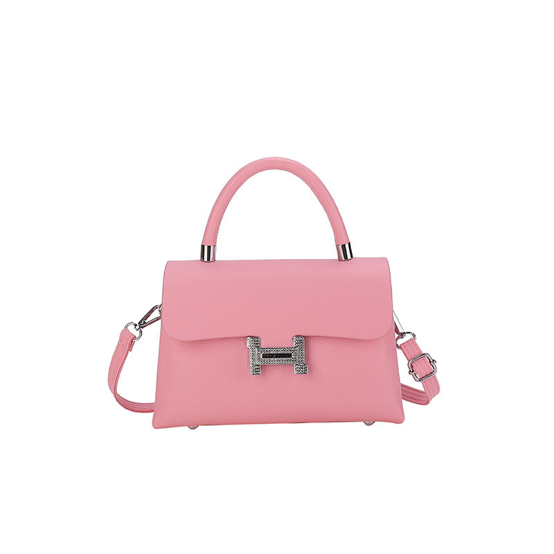 Wholesale Fashion Diamond Buckle Women's Crossbody Handbag Shoulder Bag