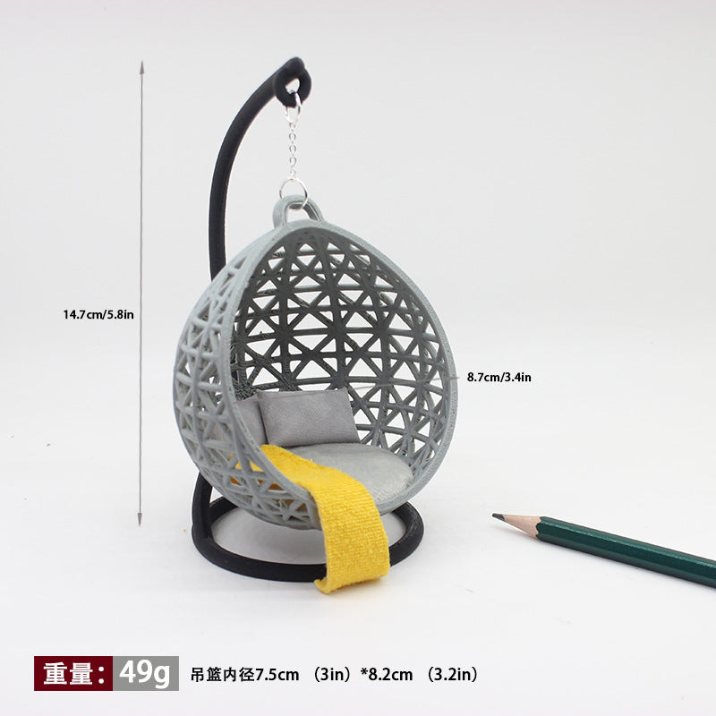 Wholesale Miniature Furniture Swing Chair Doll Accessories