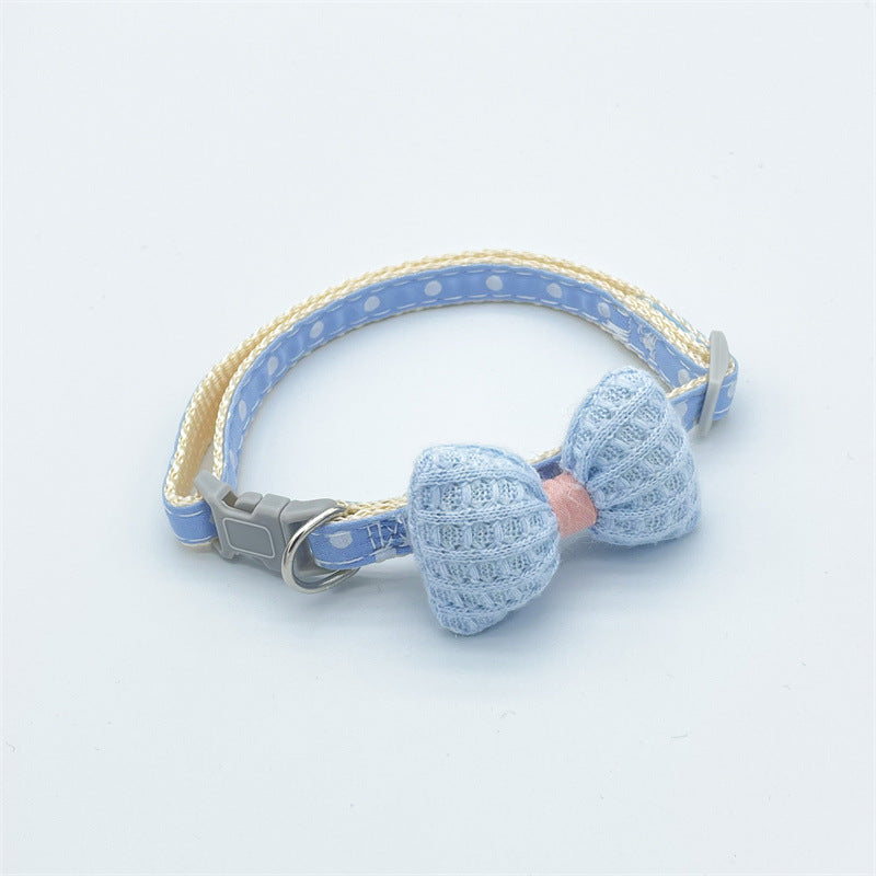 Wholesale Cute Cartoon Bowknot Plush Collar