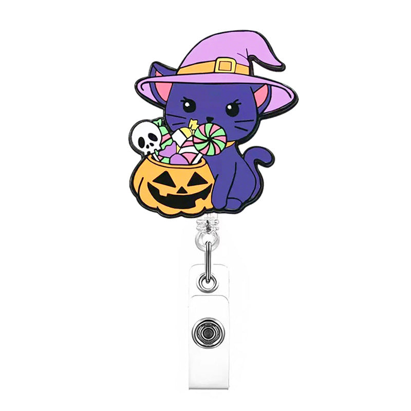 Wholesale Christmas cartoon gift Badge Reels