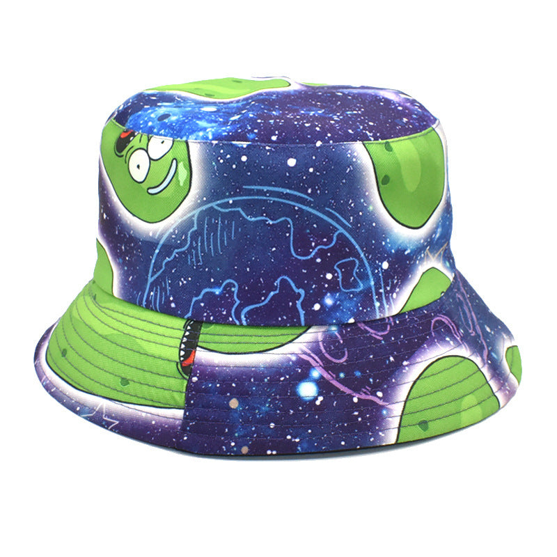 Wholesale Cartoon Football Print Outdoor Leisure Bucket Hat