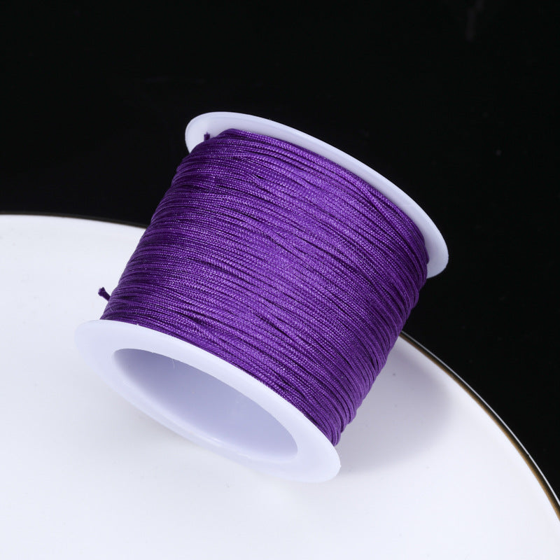 Wholesale 72 Size Jade Line 50 Meters Diy Line Hand-woven Jewelry Cord Accessories