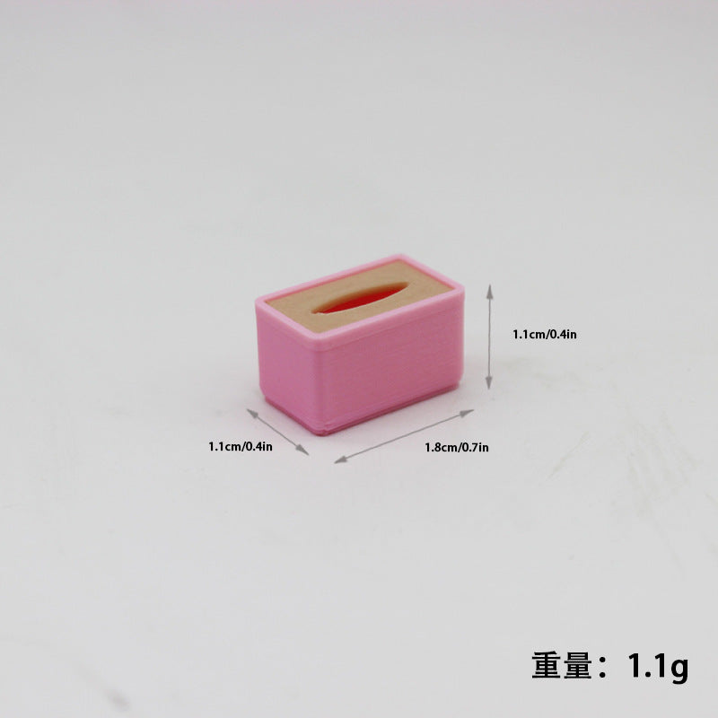 Wholesale doll house  simulation miniature paper box Doll Accessories