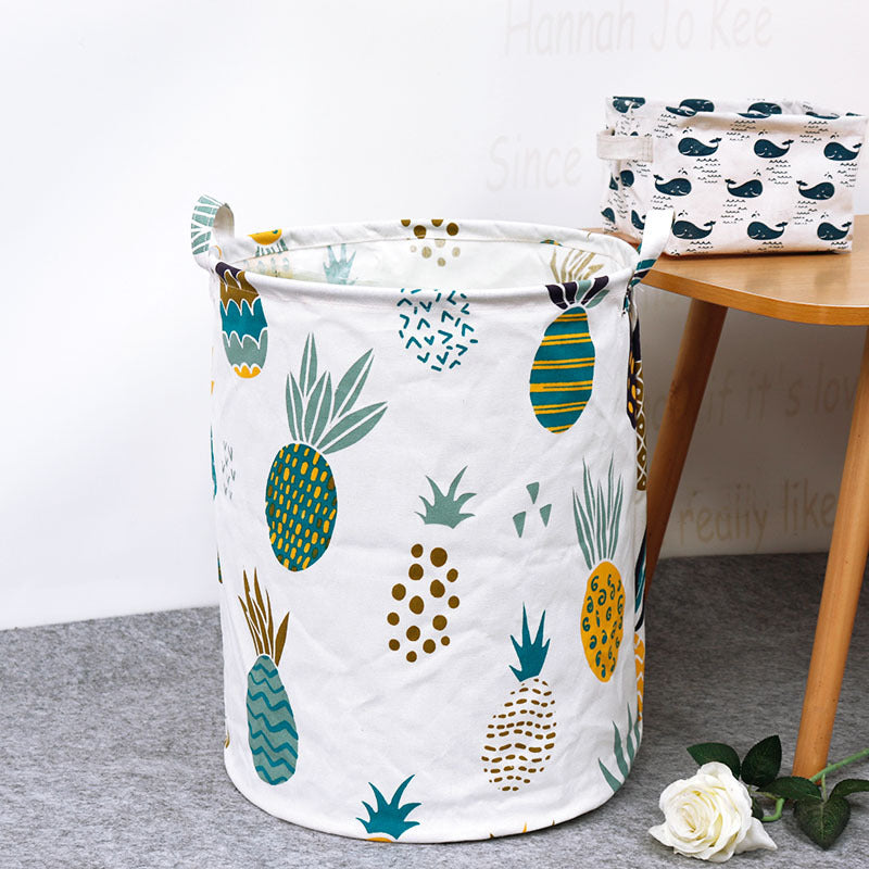 Wholesale Canvas Dirty Clothes Storage Basket