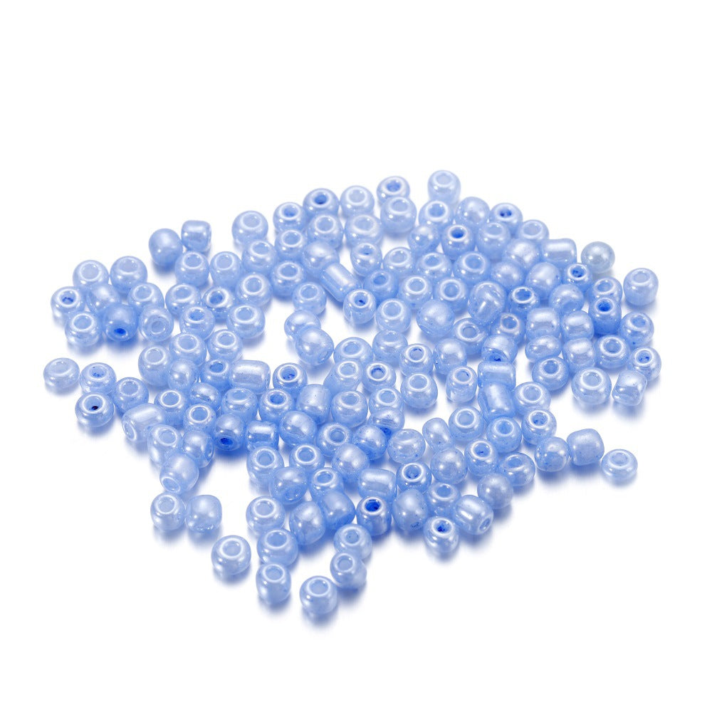 Mayorista de 300 piezas/paquete de 4 mm Macaron Glass Rice Beads