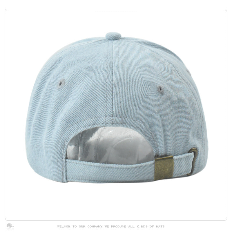 Wholesale Unique Fashionable Washed Denim Baseball Cap