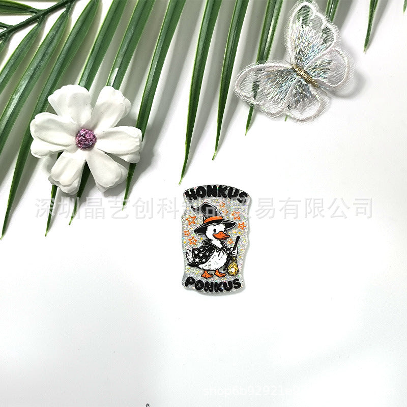 Wholesale 10 pcs/pack Sequin Acrylic DIY Accessories - Animal Series