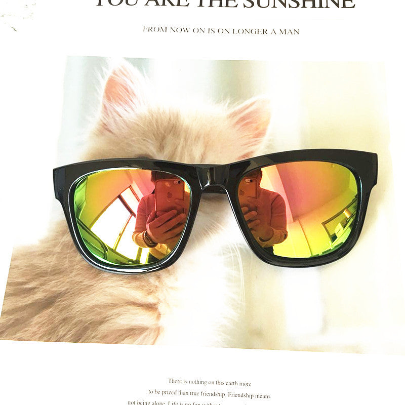 Wholesale Sunglasses Reflective Color Film Fashion Trend Sunglasses