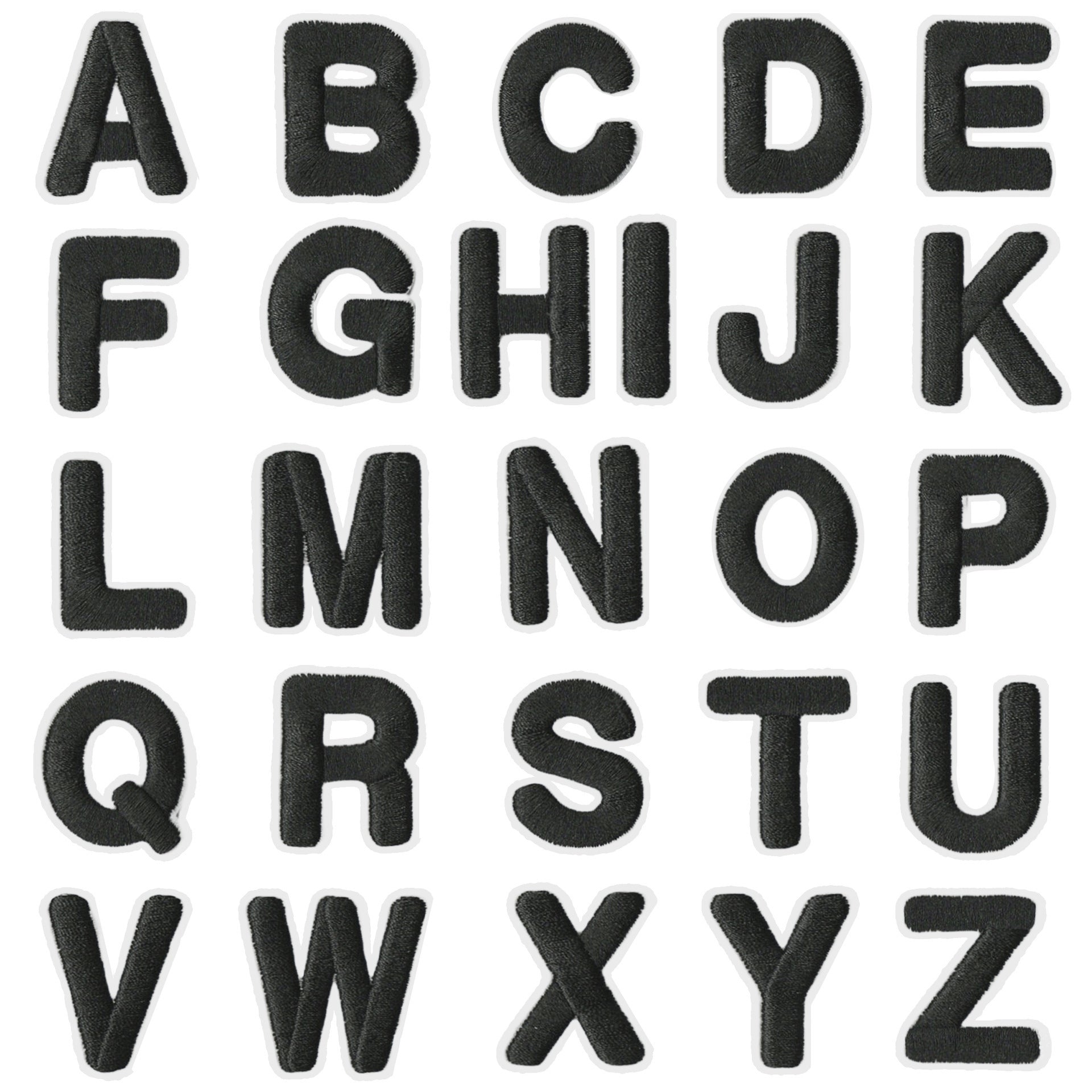 Wholesale 26 Piece A Z Embroidered Iron On Letter Patches DIY Decorative Clothing Accessory Gift Boutique Resale