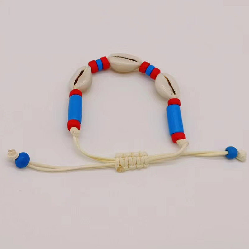 Wholesale Hand Woven Natural Shell Bracelet Rope