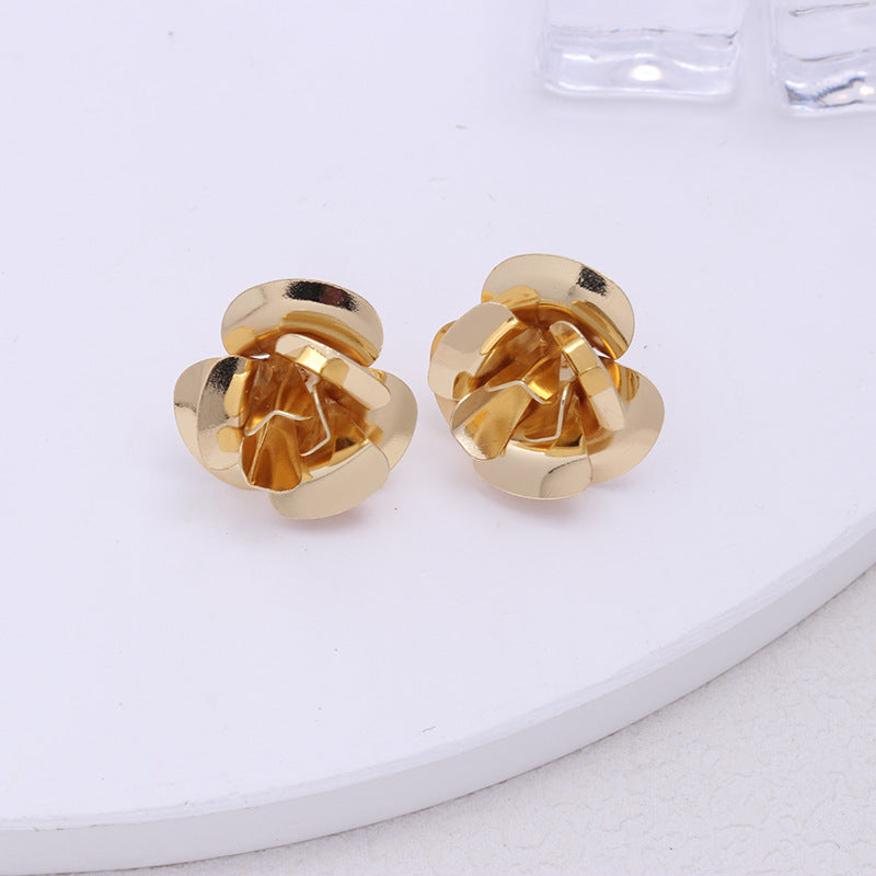 Wholesale Mother's Day Acrylic Rose Earrings
