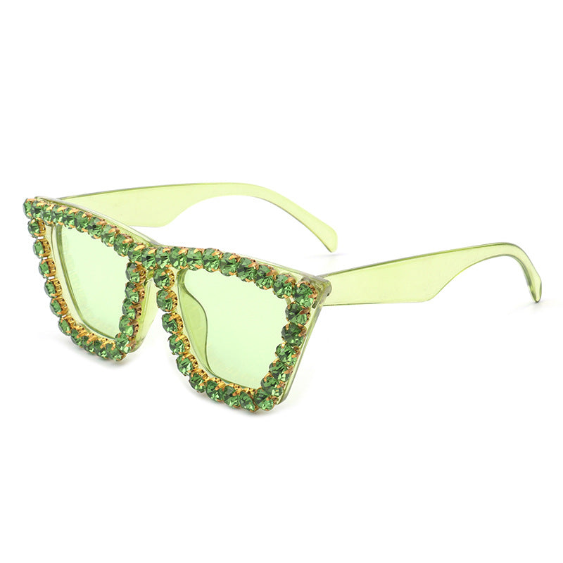 Wholesale Rhinestone Box PC Sunglasses