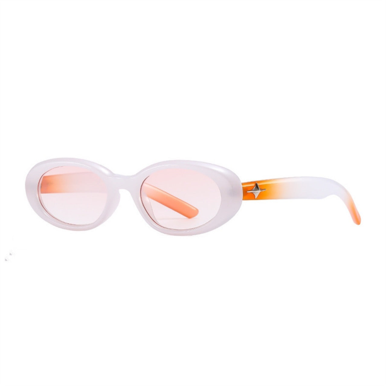 Wholesale Star Oval Anti-UV Fashion Trendy Sunglasses