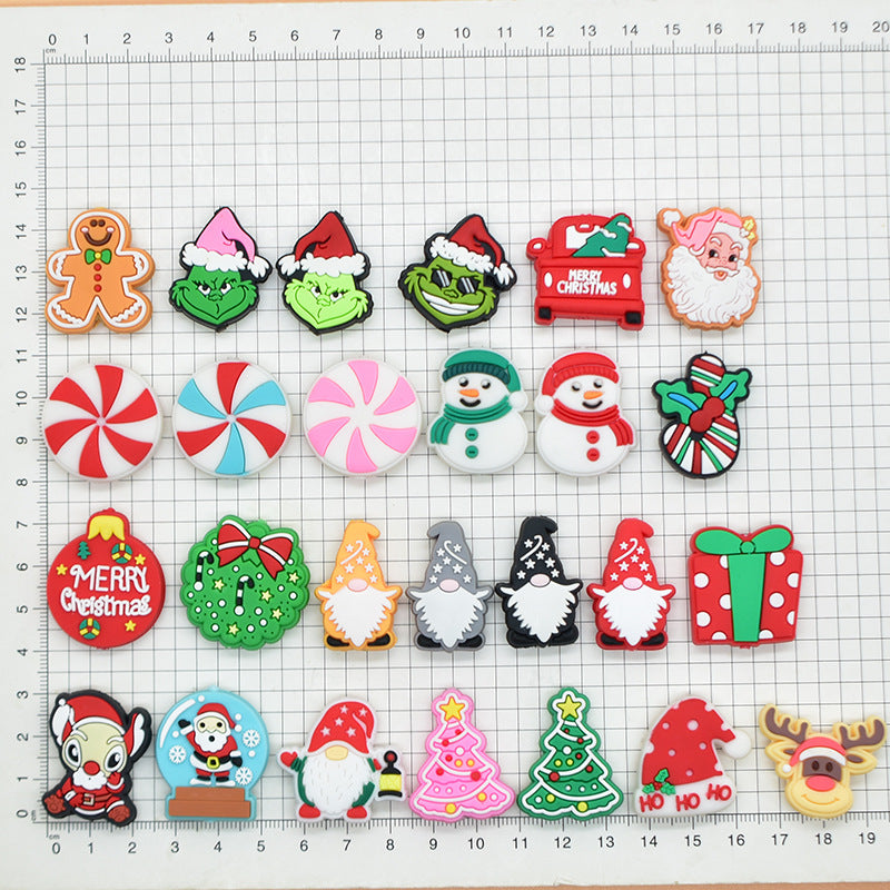 Wholesale Random 100pcs Christmas Series Creative Ballpoint Pen Bead Accessories