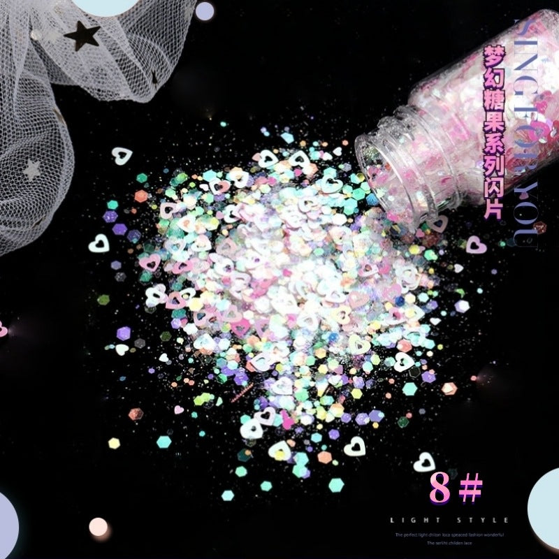 Wholesale DIY Crystal Dropper, Dreamy Mixed Dropper Material, Quicksand Oil Filling Material