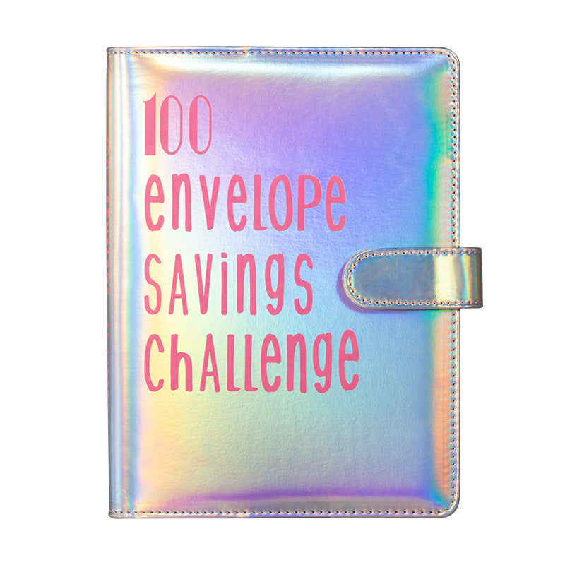Wholesale PU 100 Day Couple Challenge Money Saving Book Loose Page Book
