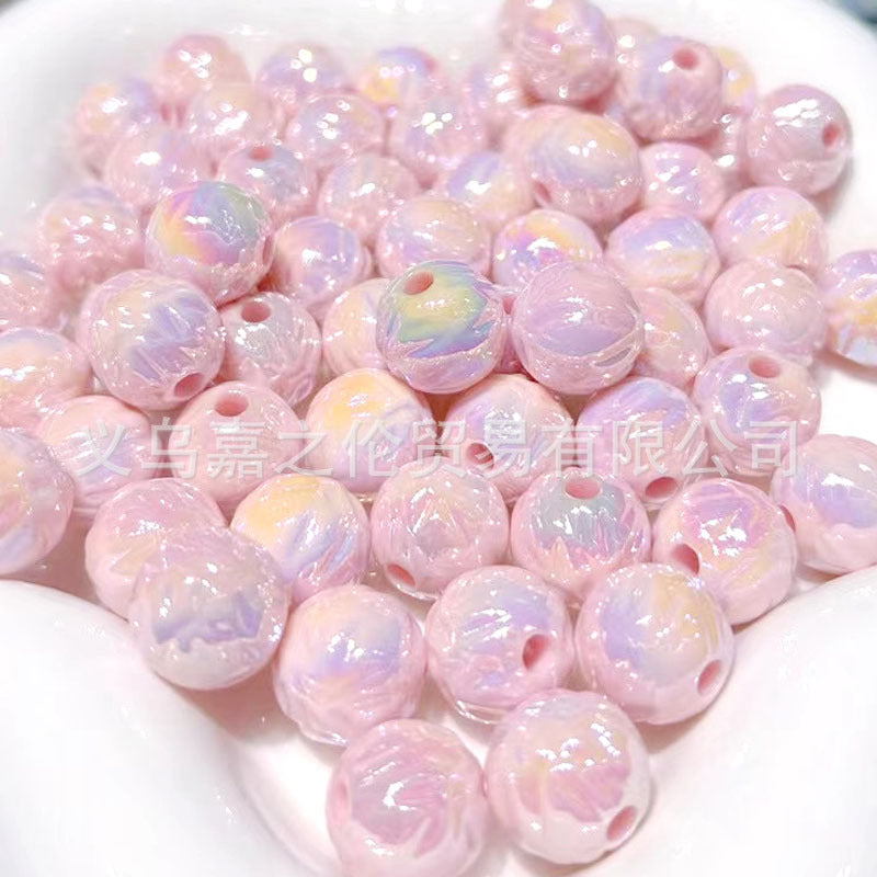 Wholesale 200PCS Baroque Popcorn Acrylic Beads