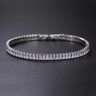 Wholesale zircon bracelet simple fashion versatile tennis bracelet
