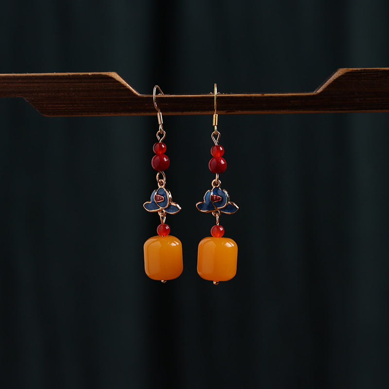 Wholesale Vintage court style ethnic antique earrings