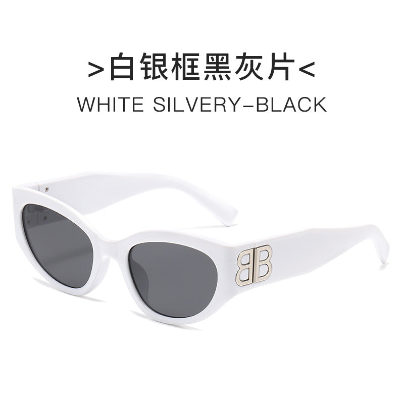 Wholesale Retro cat-eye high-end glasses