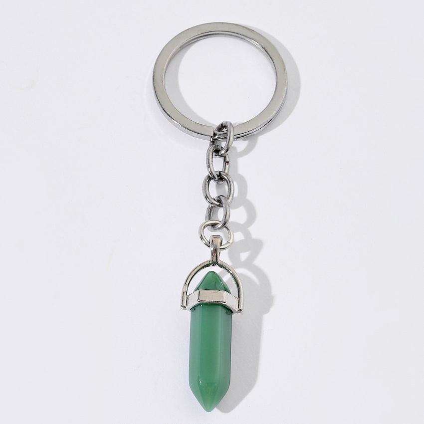 Wholesale Natural Stone Keychains