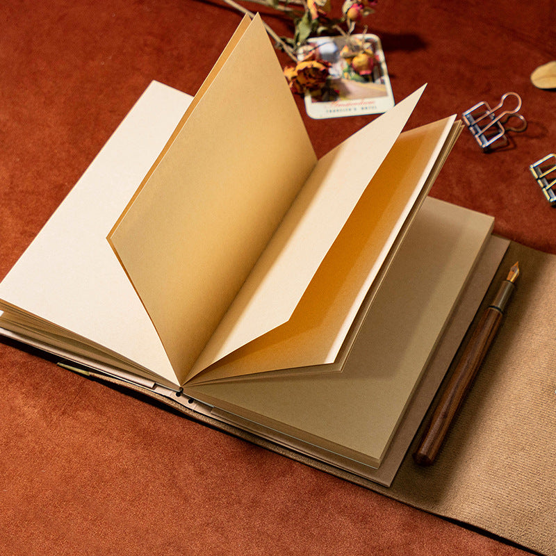 Wholesale Minimalist and Fashionable PU Solid Color LeatherDiary