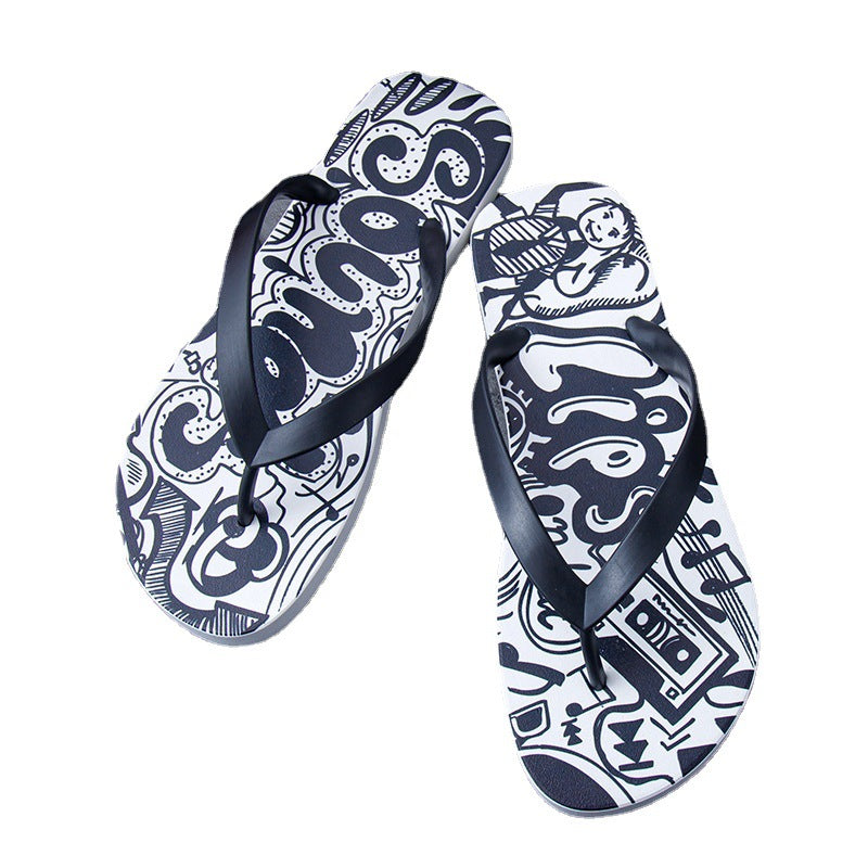 Wholesale PVC Non-slip Lightweight Flip-flops